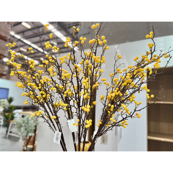 Blossom Spray Yellow 115cm