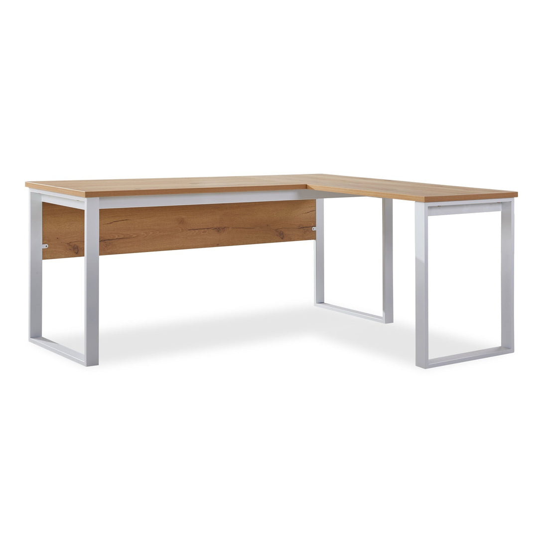 Nakia Computer Corner Desk - Oak