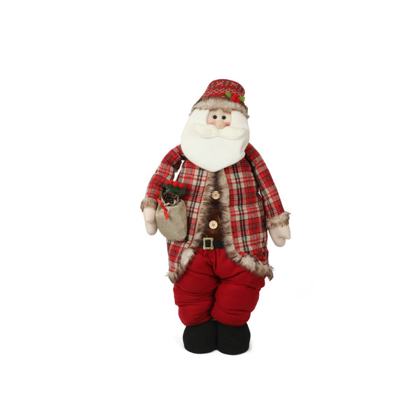Christmas Decoration Extendable Santa with Gifts to 140cm