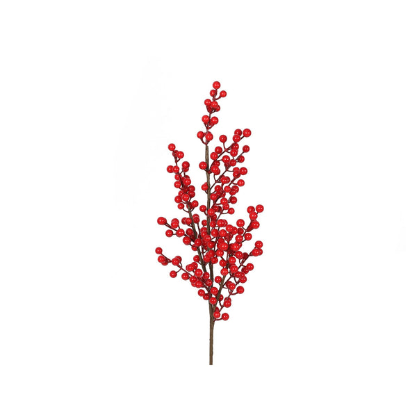 Red Berry Spray 90cm