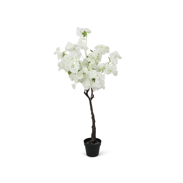 Artificial Sakura Cherry Blossom Tree White 120cm