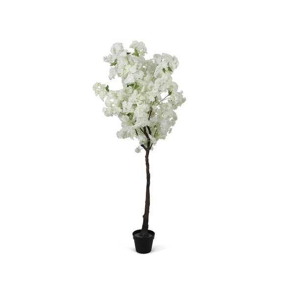 Artificial Sakura Cherry Blossom Tree White 160cm