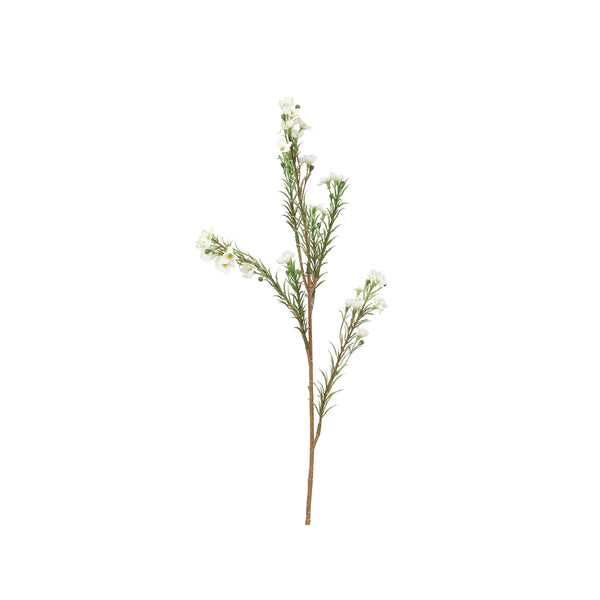 Plum Blossom Spray White 66cm