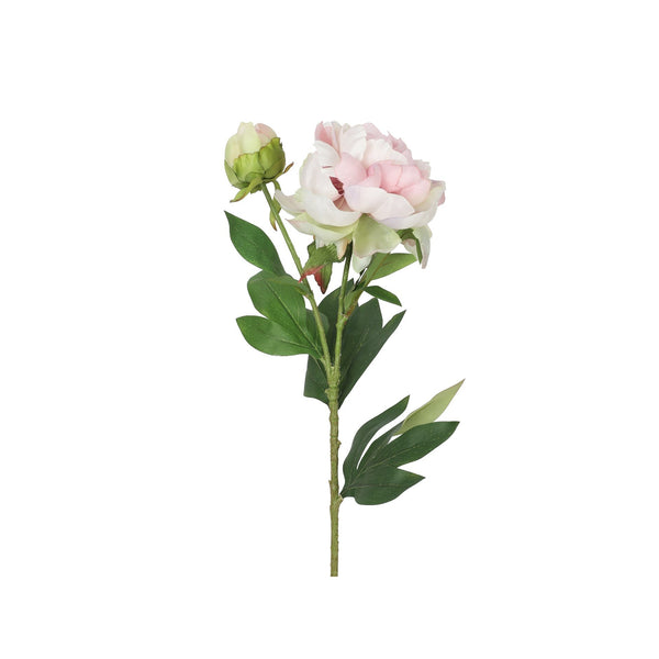 Peony Spray Purplepink 70cm
