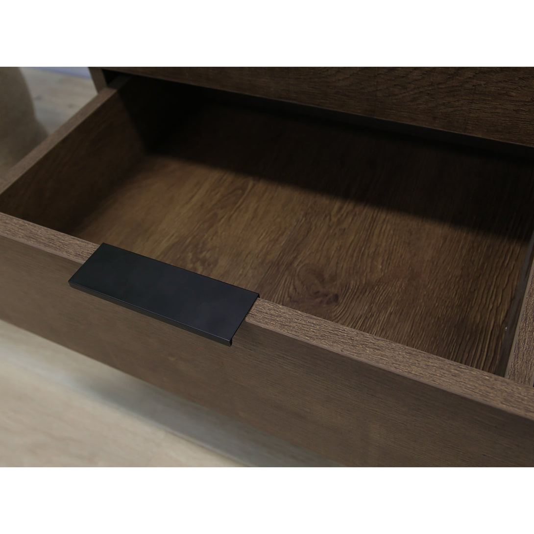 Ocala Wooden Bedside Table - Walnut
