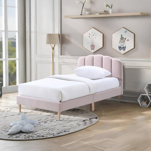 Daisy King Single Bed Frame - Pink