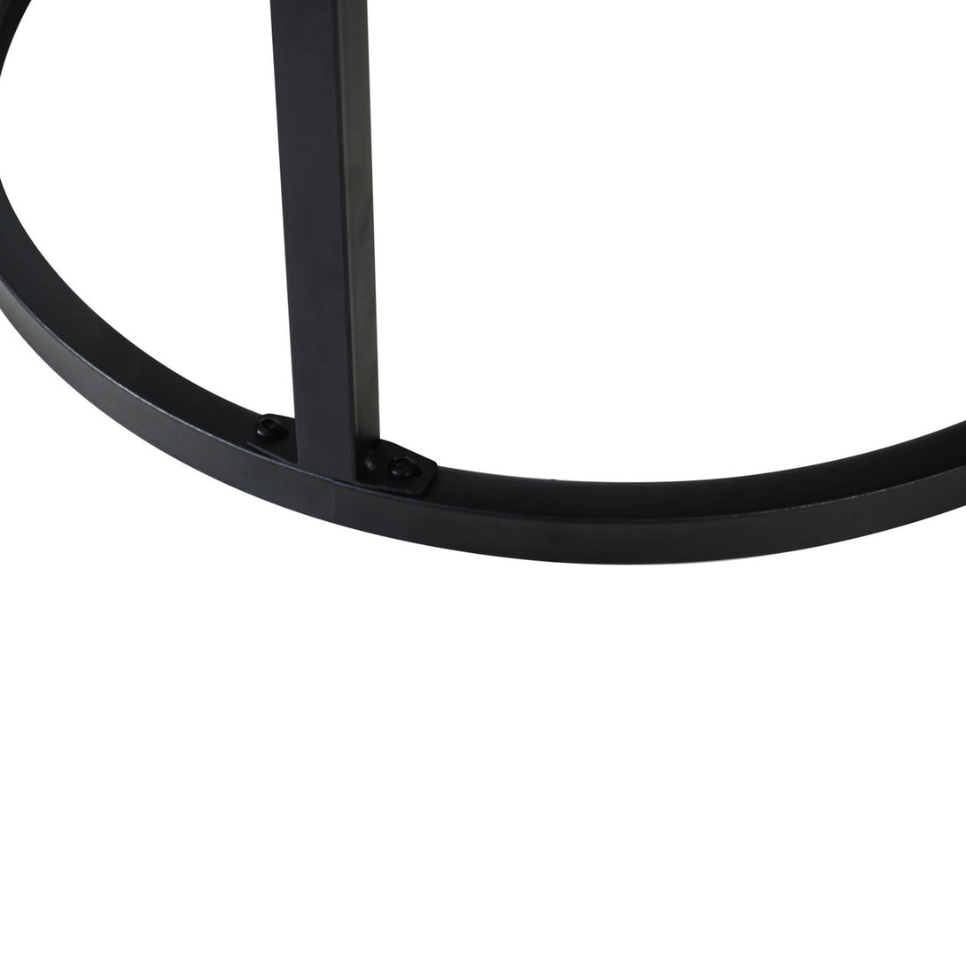 Nasser Nesting Coffee Table - Set of 2 - Natural + Black