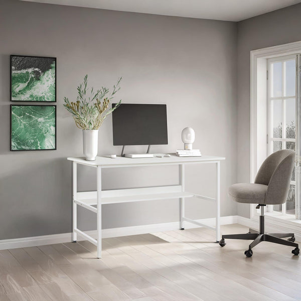 Carter 120cm Computer Desk - White