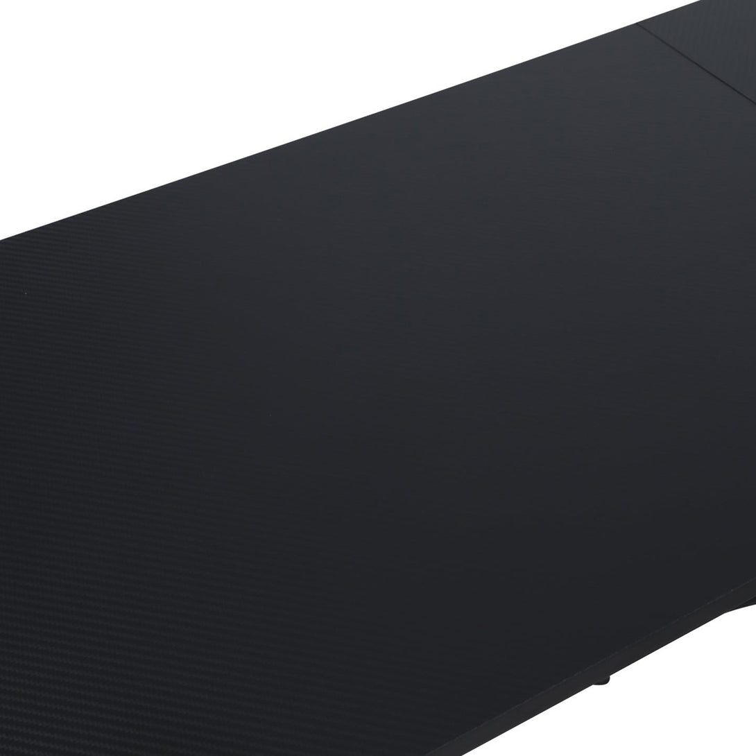 Hunter L-Shaped Gaming Desk - Black