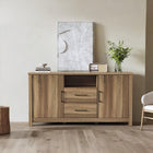 Georgie Sideboard Buffet Table - Knotty Oak