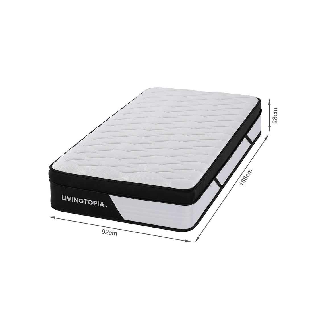 Bamboo Pro 5 Zone Pocket Spring Mattress - Single