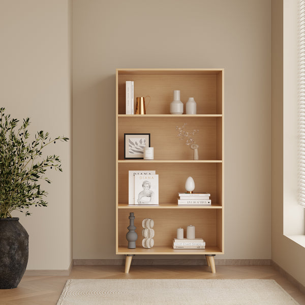 Napier Bookshelf Storage Shelf - Oak