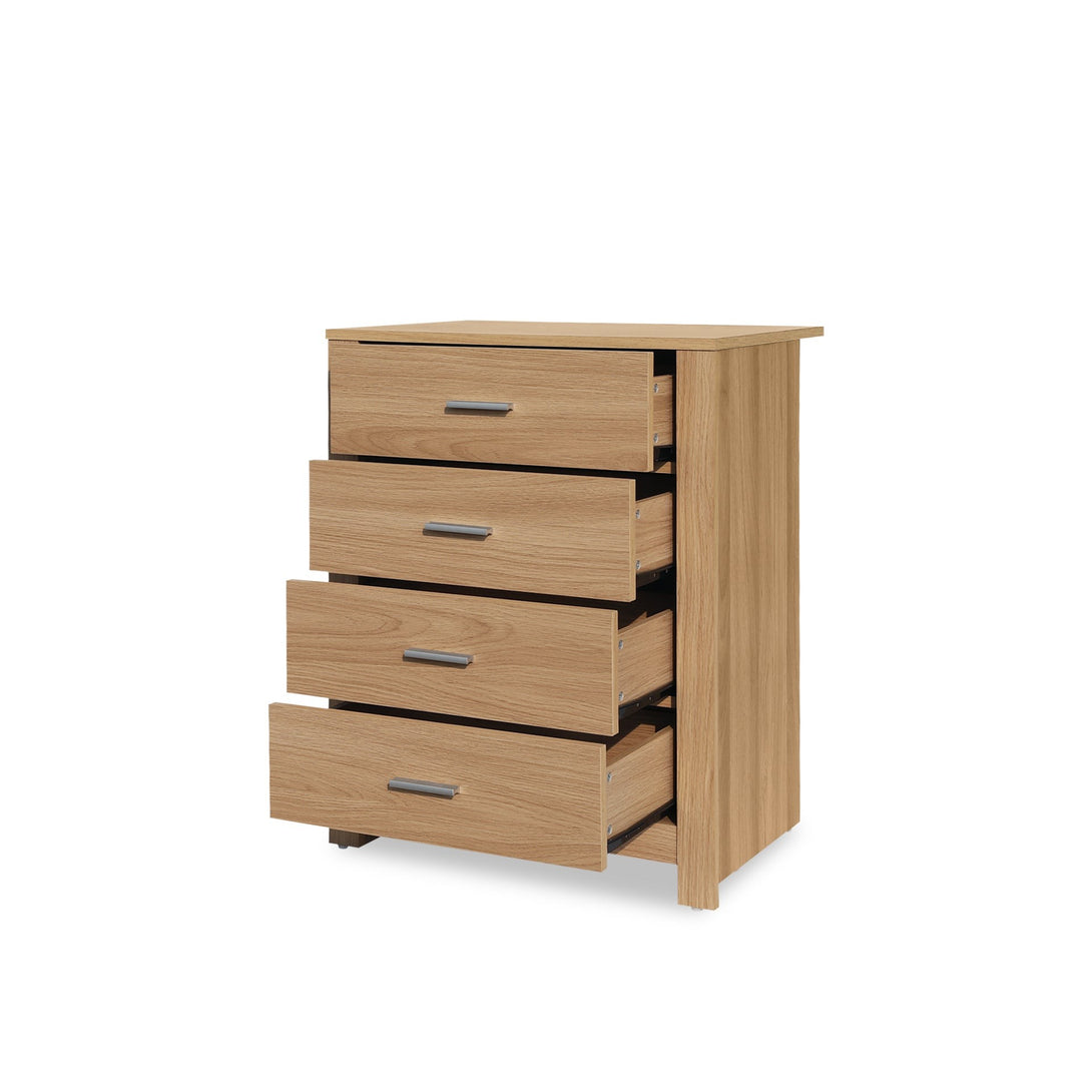 Olsen 4 Drawers Tallboy - Oak