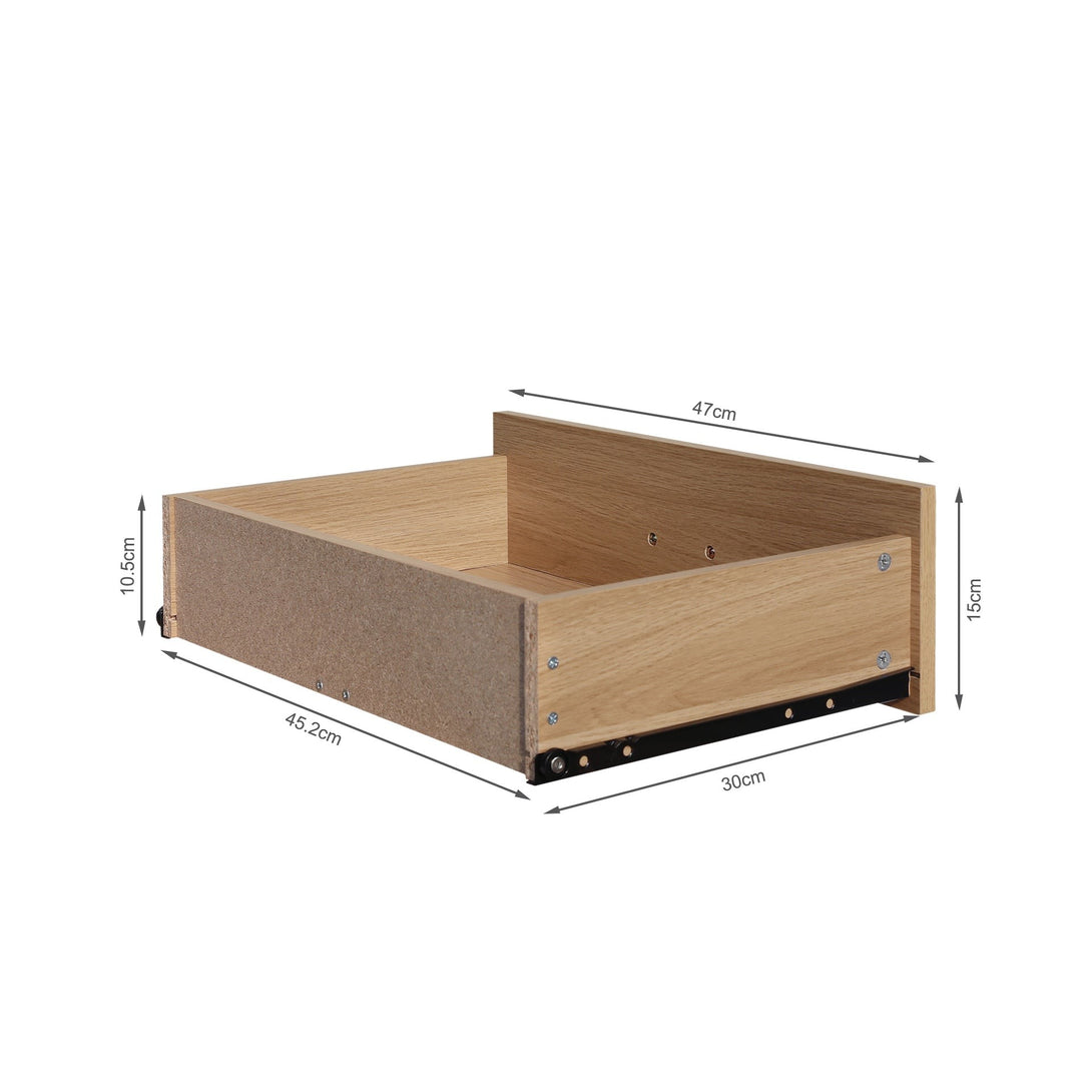 Olsen 4 Drawers Tallboy - Oak