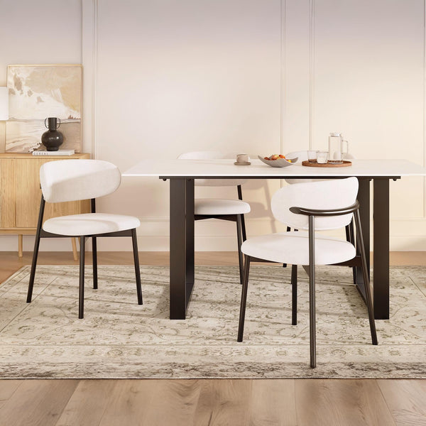 Onyx Fabric Dining Chair - Set of 4 - Beige