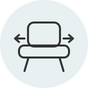 Wide Cross-Legged Seat