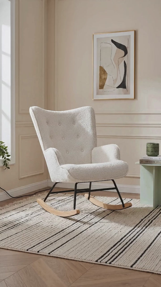 产品视频-lt10705-ava-boucle-rocking-armchair-white-260710