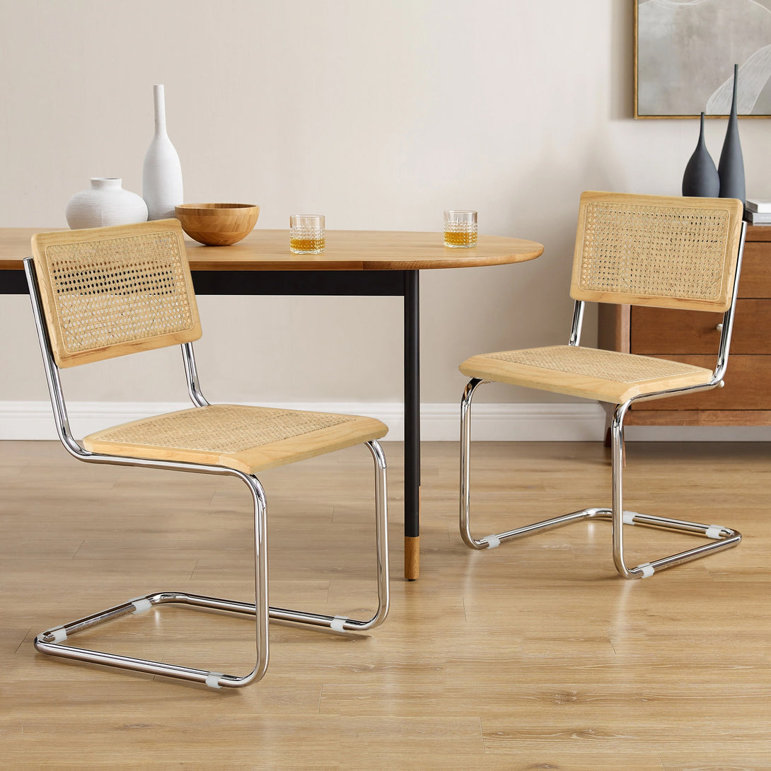 Andrew Cesca Replica Dining Chair – Set of 2 – Light Wood