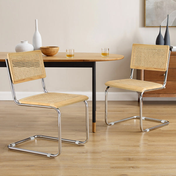 Andrew Cesca Replica Dining Chair – Set of 2 – Light Wood
