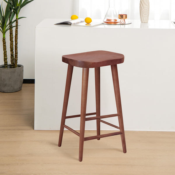 Jaxon Bar Stool - Deep Oak