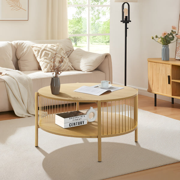 Deven Coffee Table - Natural