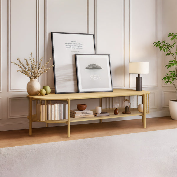 Deven 1.5m Entertainment Unit - Natural