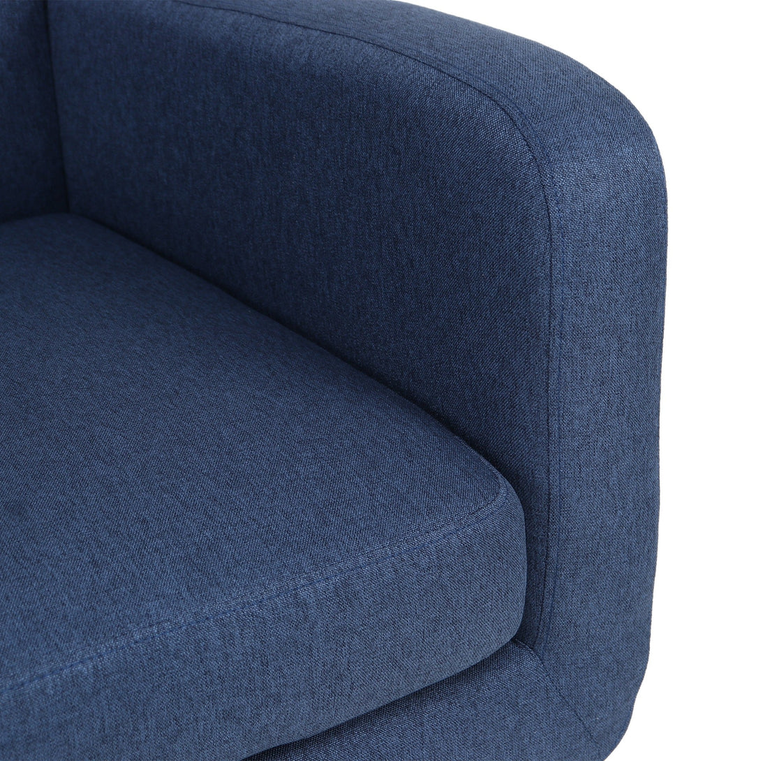 Tulo Linen Armchair - Dark Blue – Treasurebox