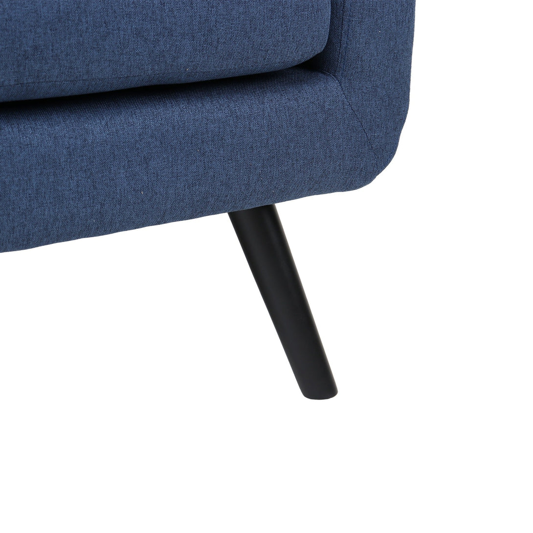 Tulo Linen Armchair - Dark Blue – Treasurebox