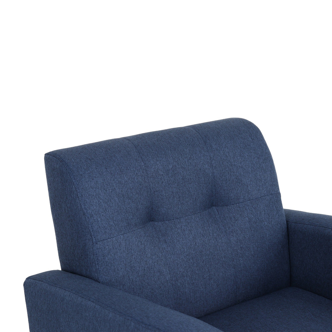 Tulo Linen Armchair - Dark Blue – Treasurebox