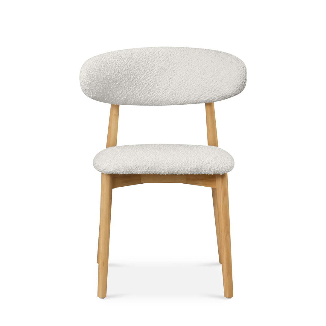 Wesley Rubber Wood Dining Chair - Set of 2 - White