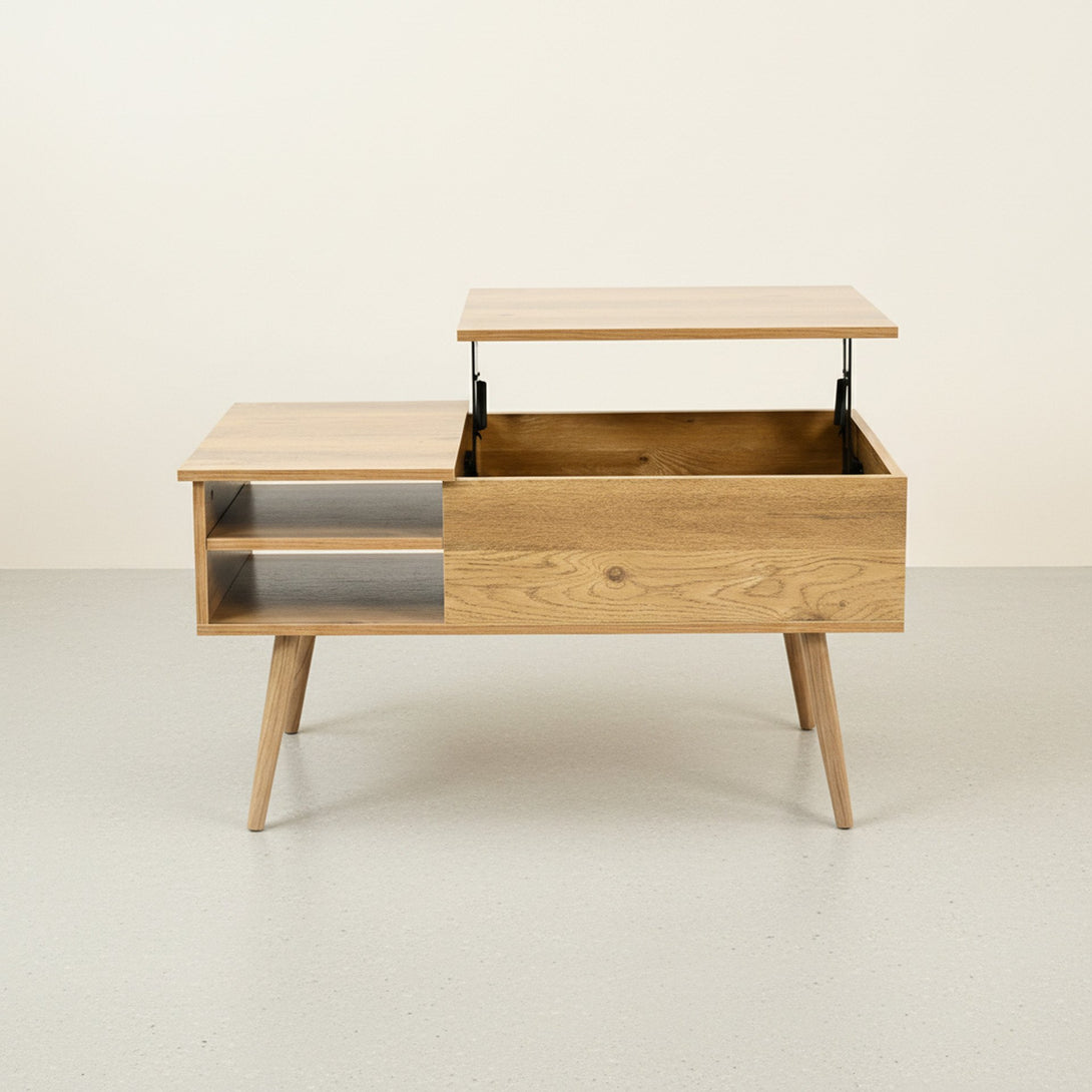 Lodge Lift Top Coffee Table - Oak