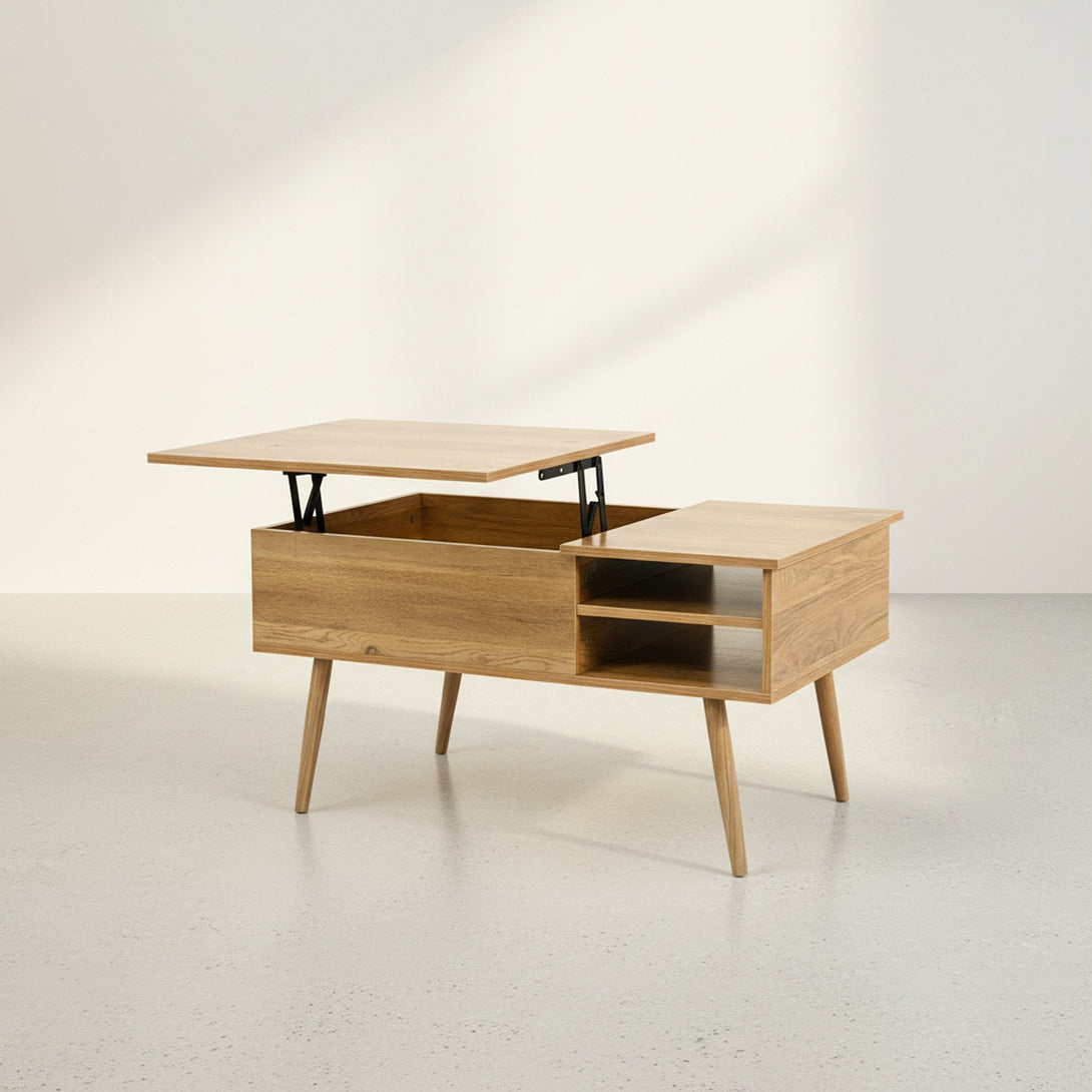 Lodge Lift Top Coffee Table - Oak