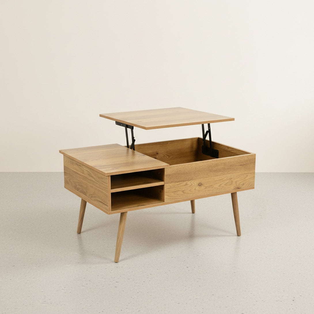 Lodge Lift Top Coffee Table - Oak