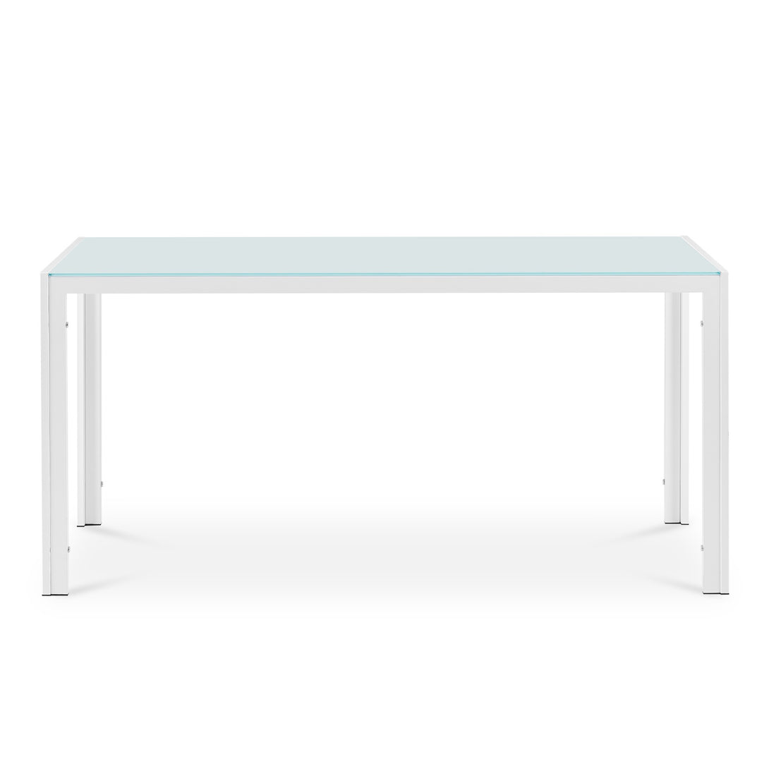 Samuel 7 Piece 1.6m Dining Set - White