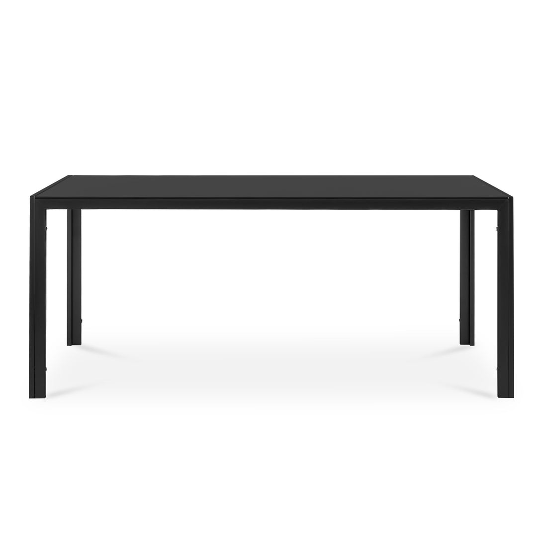 Samuel 7 Piece 1.8m Dining Set - Black