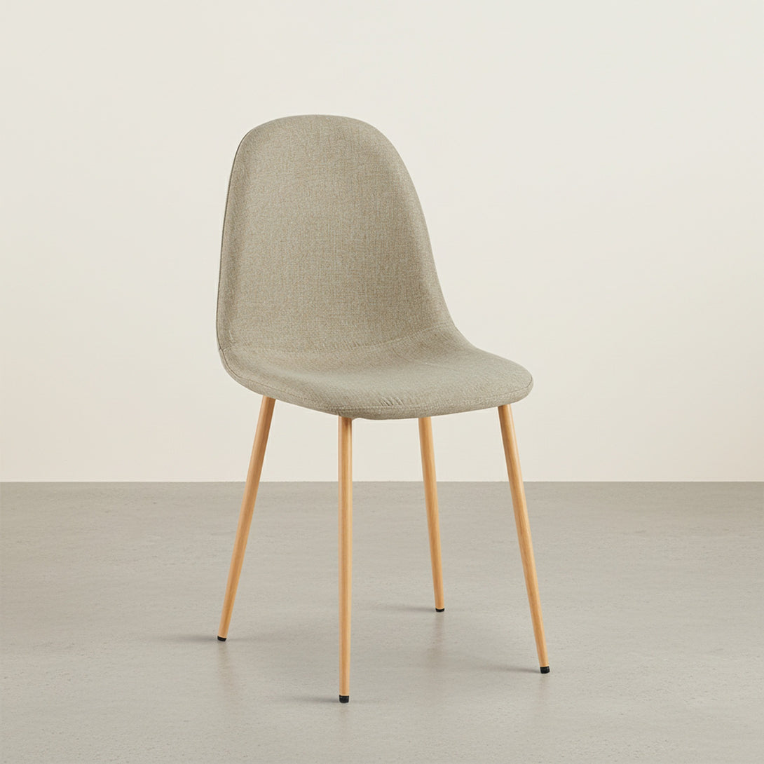 Arlo Linen Dining Chair - Set of 4 - Beige