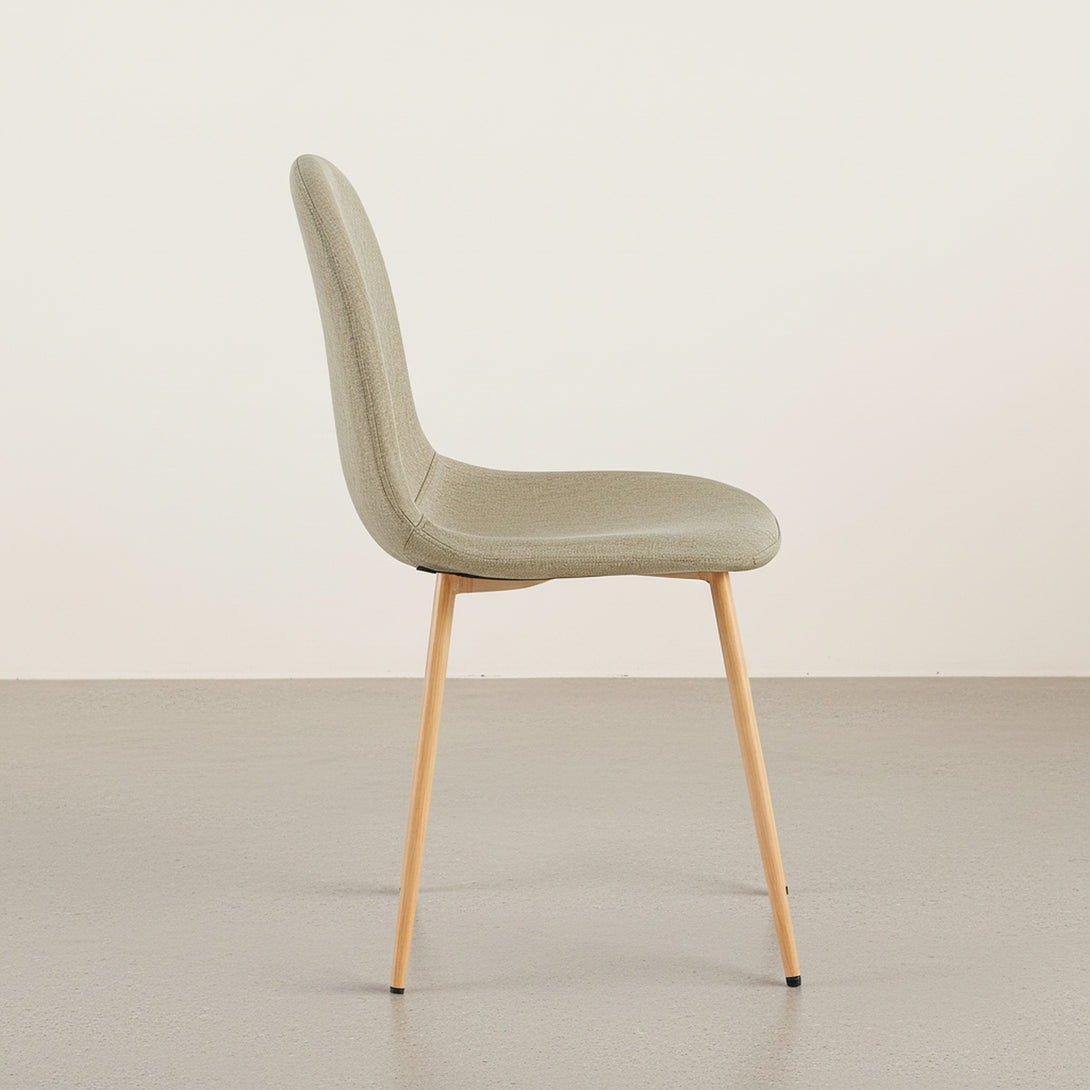 Arlo Linen Dining Chair - Set of 4 - Beige