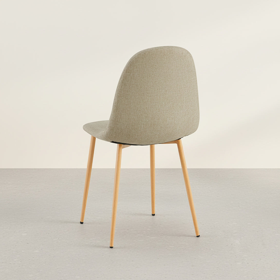 Arlo Linen Dining Chair - Set of 4 - Beige