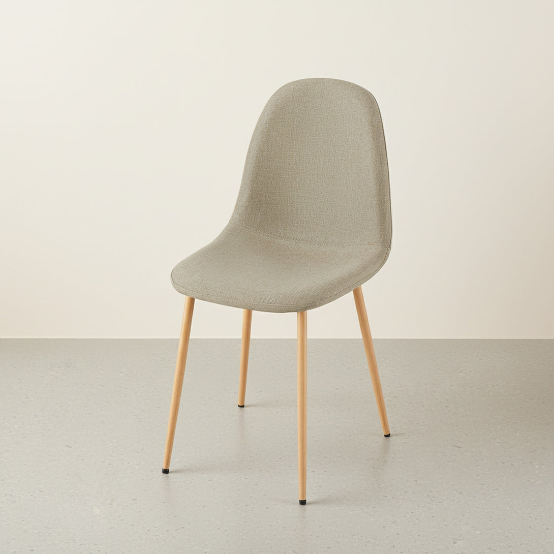 Arlo Linen Dining Chair - Set of 4 - Beige