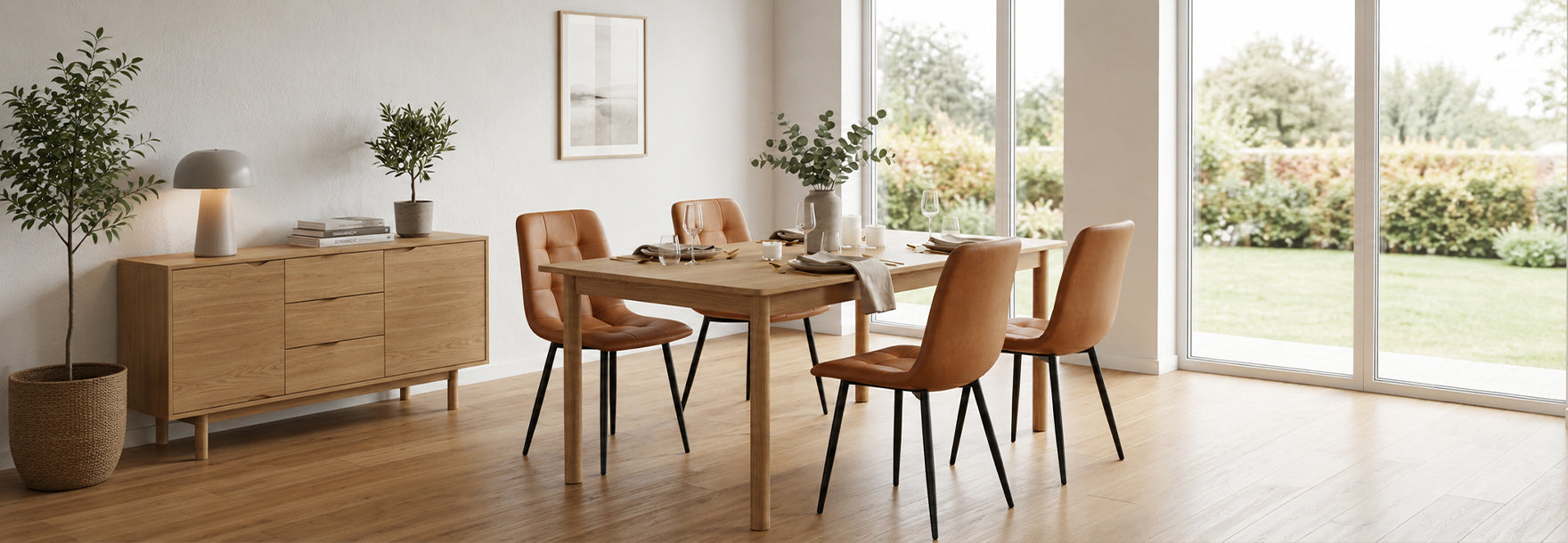 Leather & PU Dining Chairs