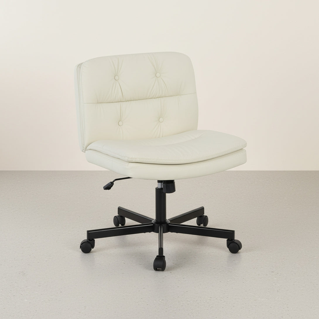 Israel Swivel Chair - Ivory