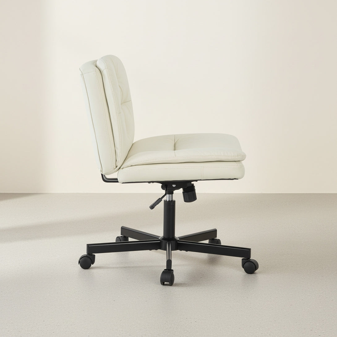Israel Swivel Chair - Ivory