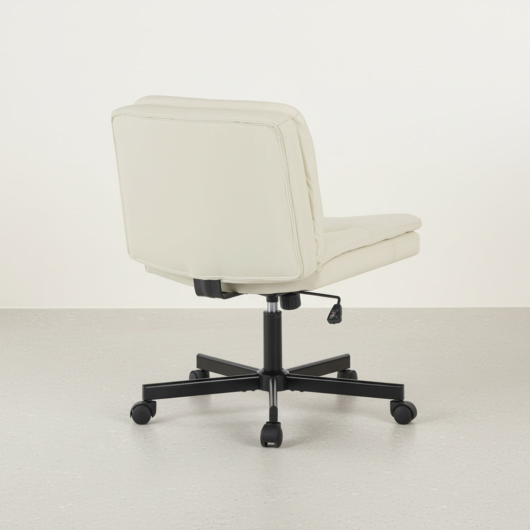 Israel Swivel Chair - Ivory