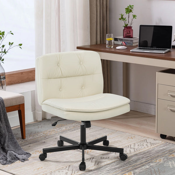 Israel Swivel Chair - Ivory