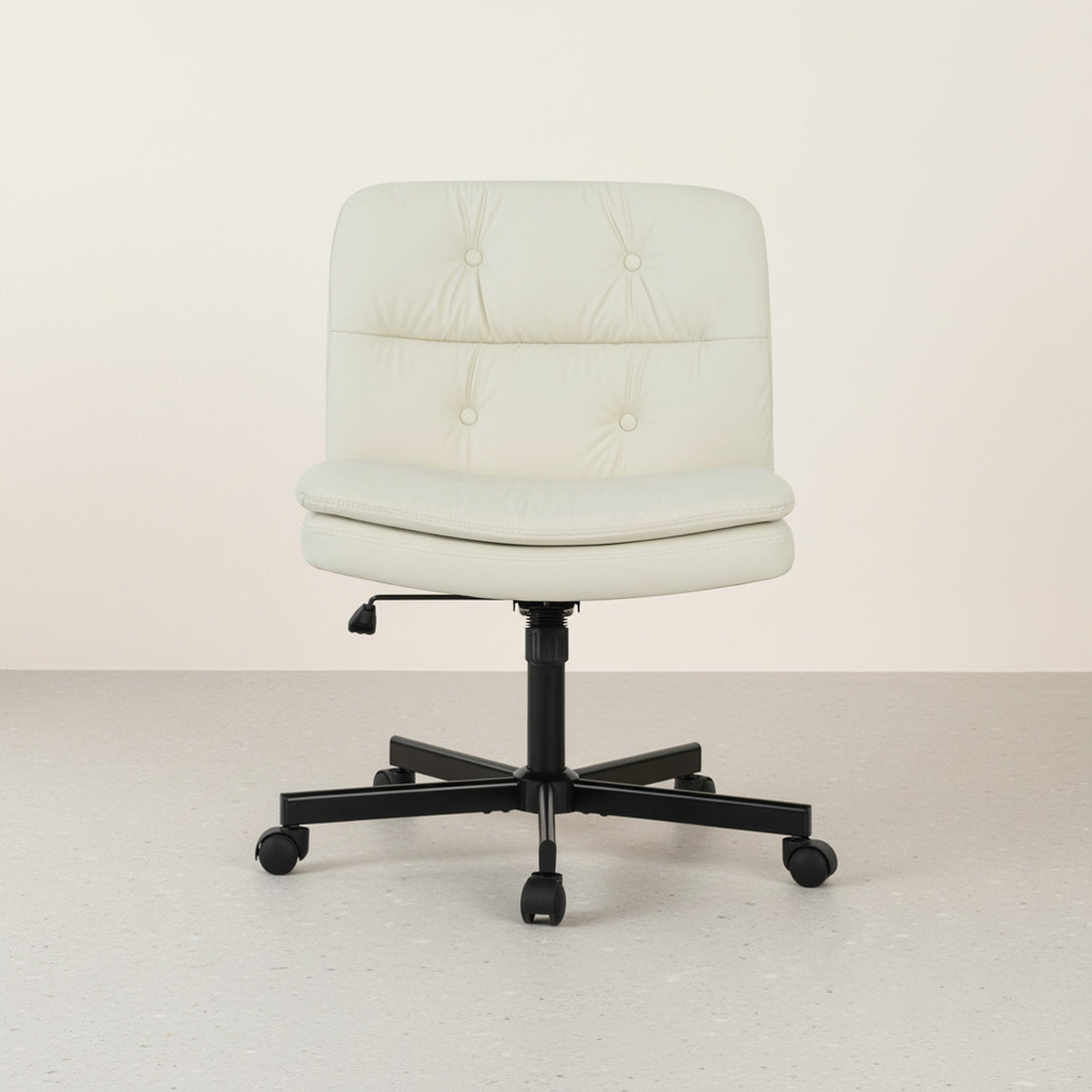 Israel Swivel Chair - Ivory