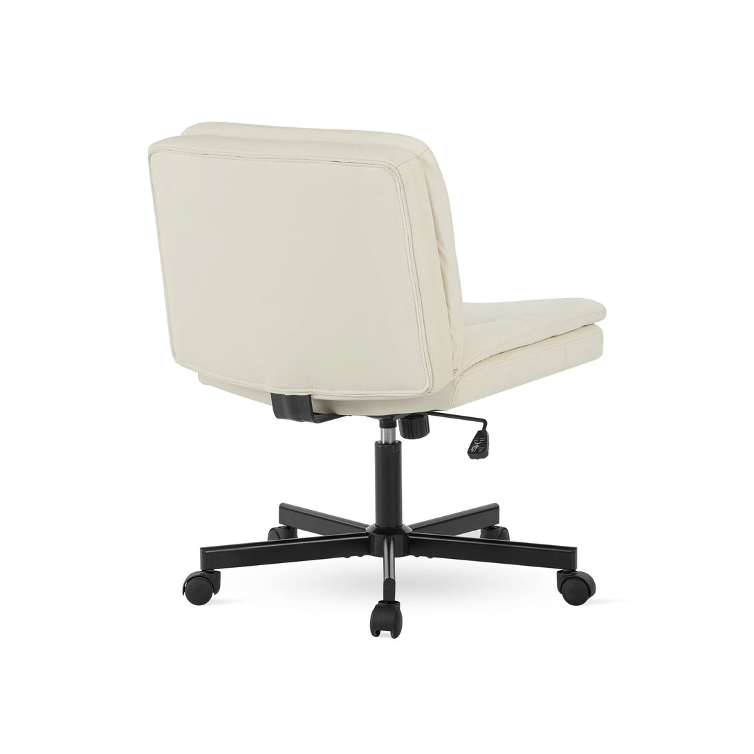 Israel Swivel Chair - Ivory