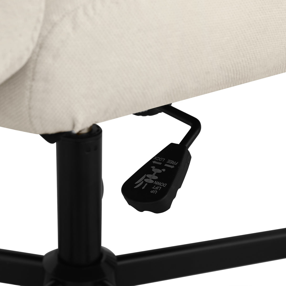 Lukas Swivel Chair - Beige