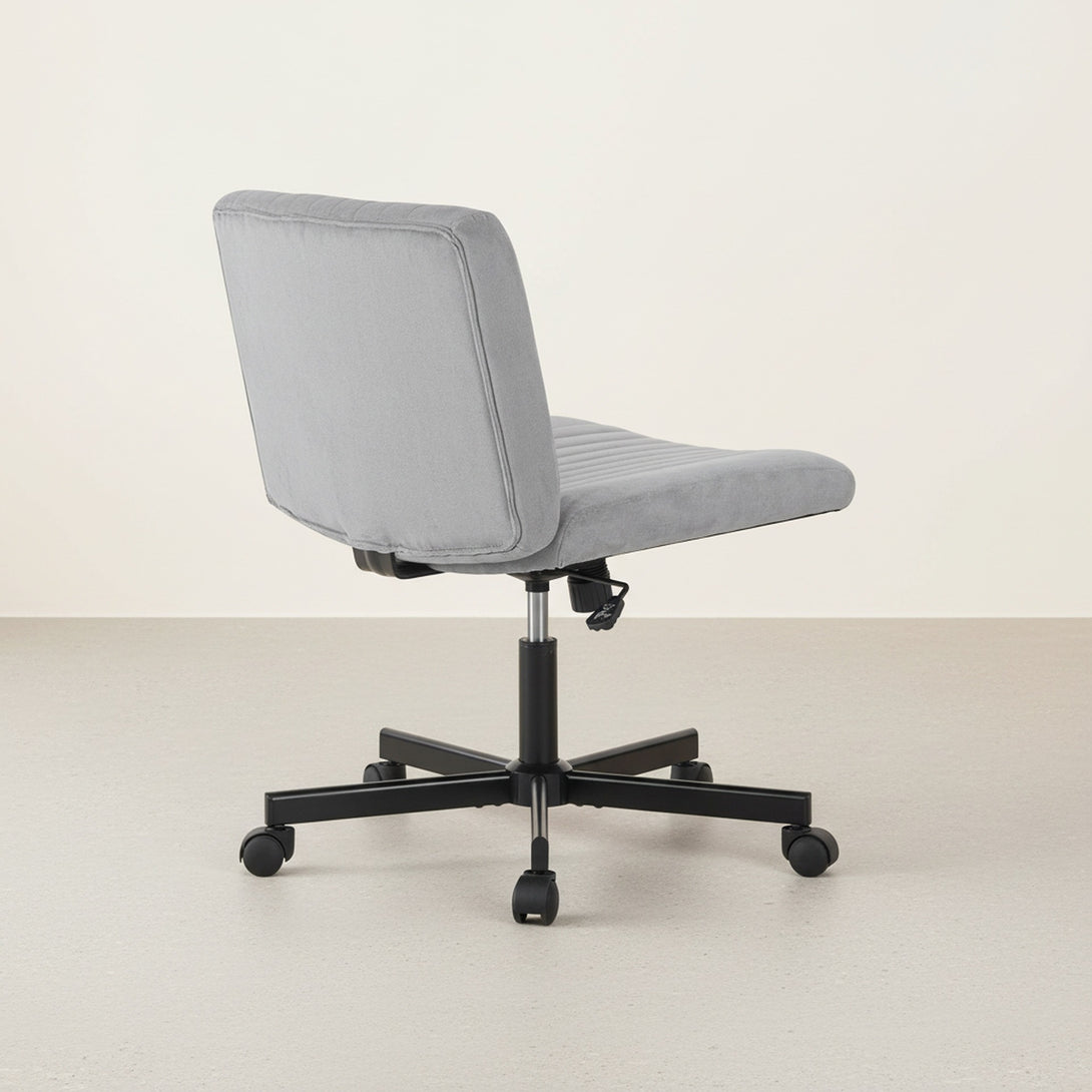 Lukas Swivel Chair - Light Grey