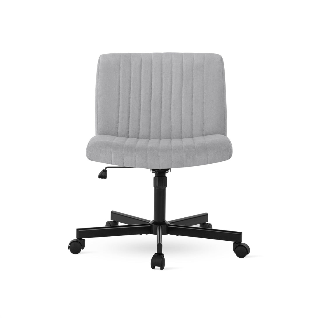 Lukas Swivel Chair - Light Grey