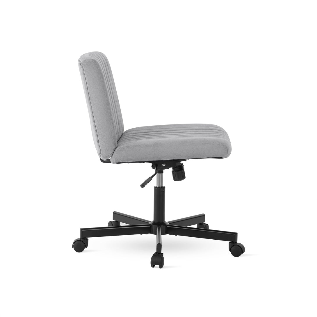 Lukas Swivel Chair - Light Grey